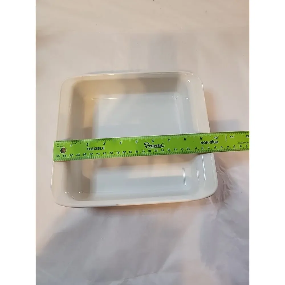 Vintage CORNING WARE Square Baking Pan BLUE CORNFLOWER P-322 8x8x2 Two Qt